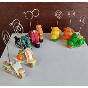 Bomboniera clip vespa moto in offerta